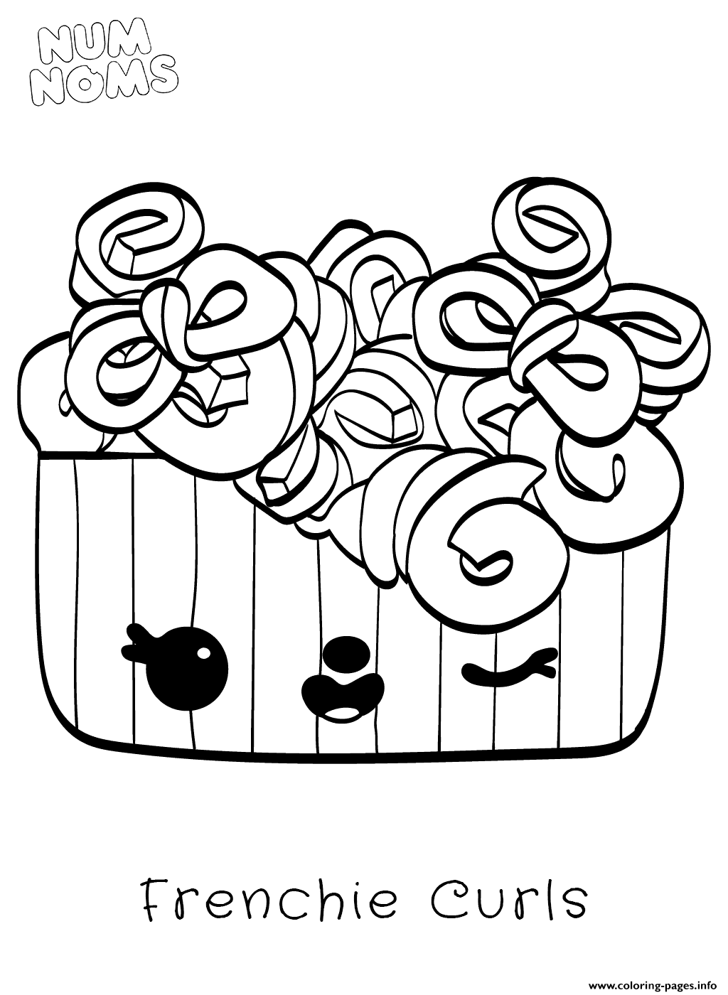 Num Noms Coloring page Printable