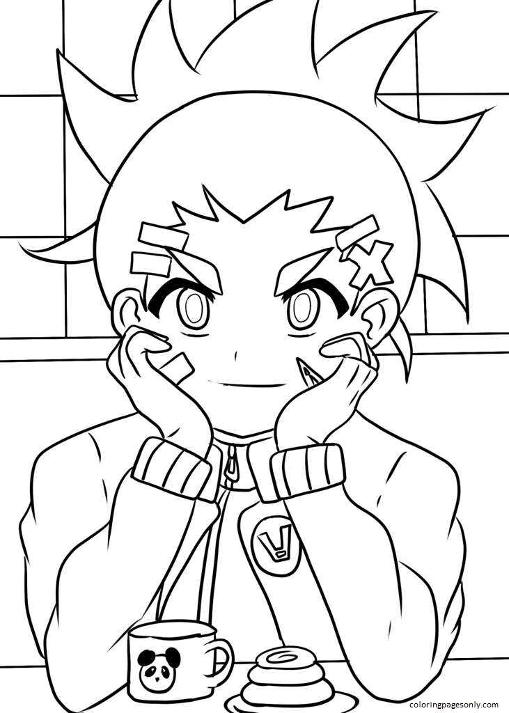 Beyblade Coloring Pages - Coloring Pages For Kids And Adults
