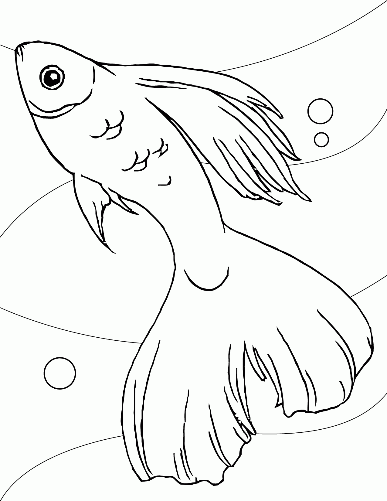 Two Fish Jumping Coloring Page - VoteForVerde.com