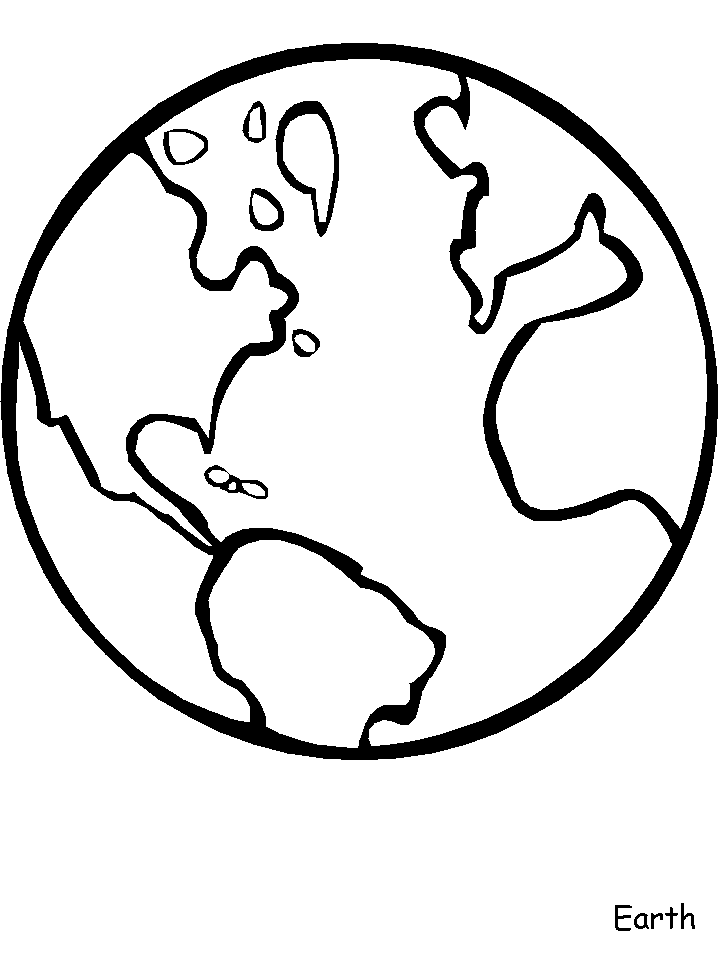 Best World Map Coloring Page For Preschoolers