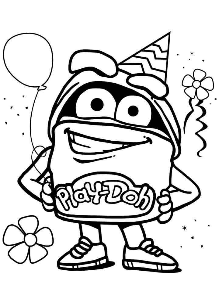 Play Doh 11 Coloring Page - Free Printable Coloring Pages for Kids