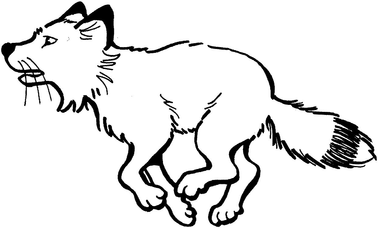 Free Fox Coloring Pages