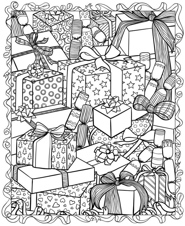 Very Good Christmas Coloring Pages For Adults Free - Best ...
