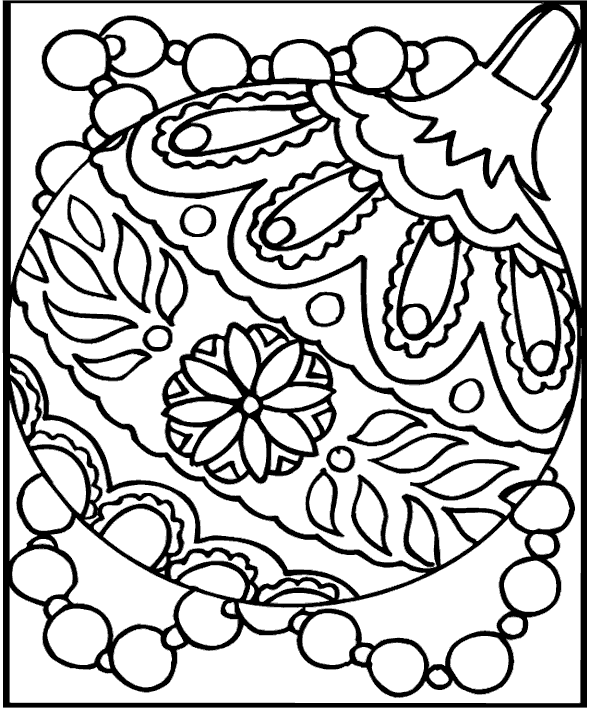 free printable christmas coloring pages for adults | christmas ...