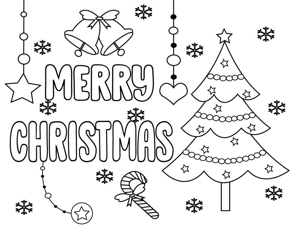 Free Printable Merry Christmas Coloring Pages | Printable christmas  coloring pages, Free christmas coloring pages, Merry christmas coloring  pages