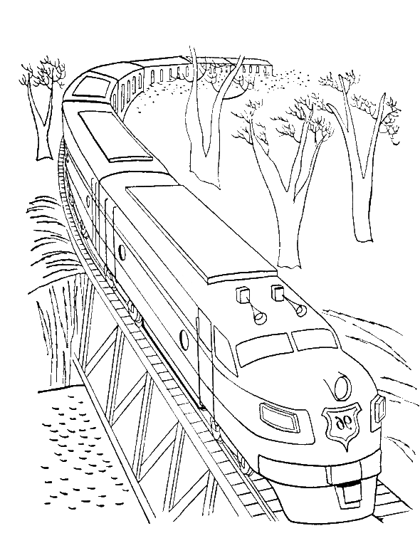 Ikidsdrawing.com | Coloring pages, Train illustration, Coloring pages for  kids