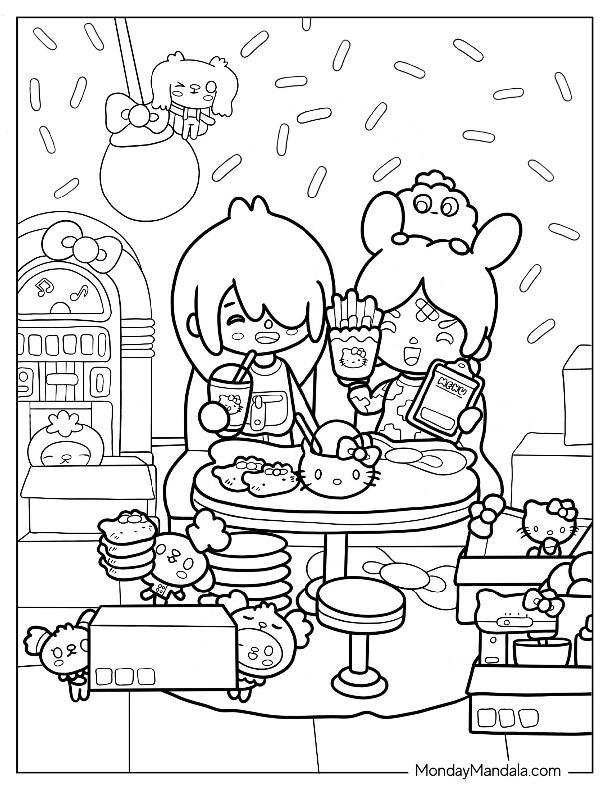 24 Toca Boca Coloring Pages (Free PDF ...