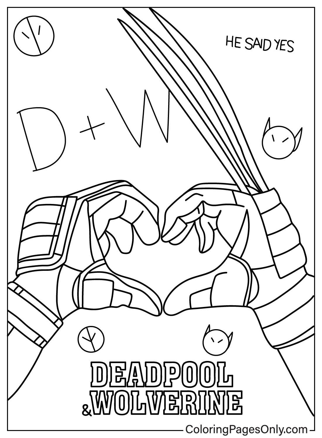 Wolverine coloring pages ...