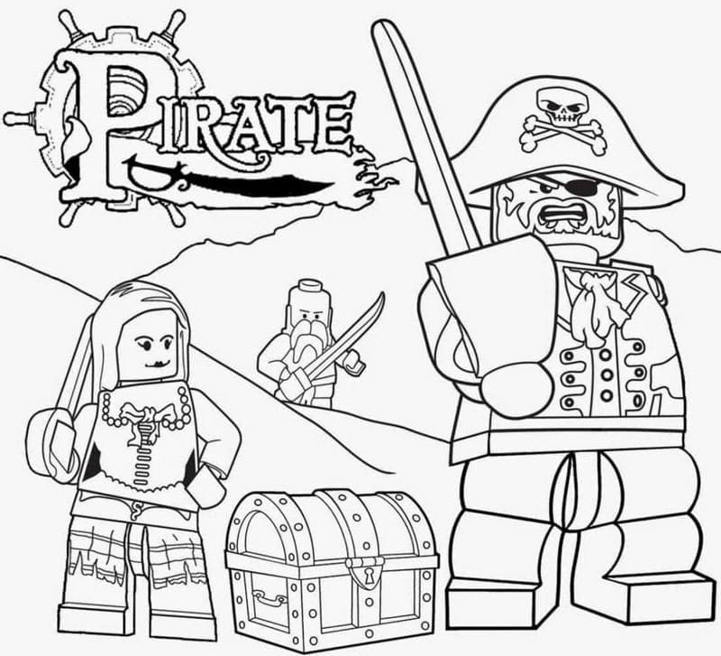 Roblox Pirate coloring page - Download ...
