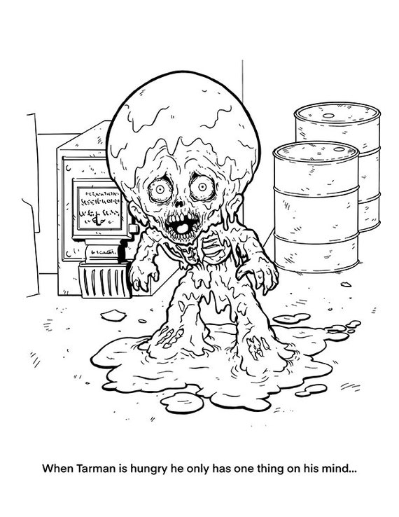 Horror Coloring Pages Volume 1 Digital ...