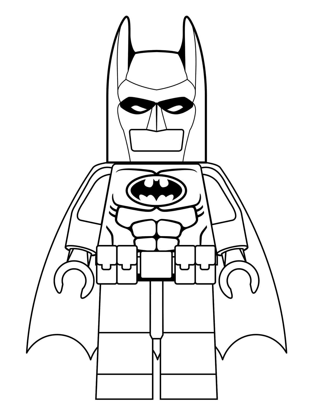 Lego batman to print - Lego Batman Kids Coloring Pages