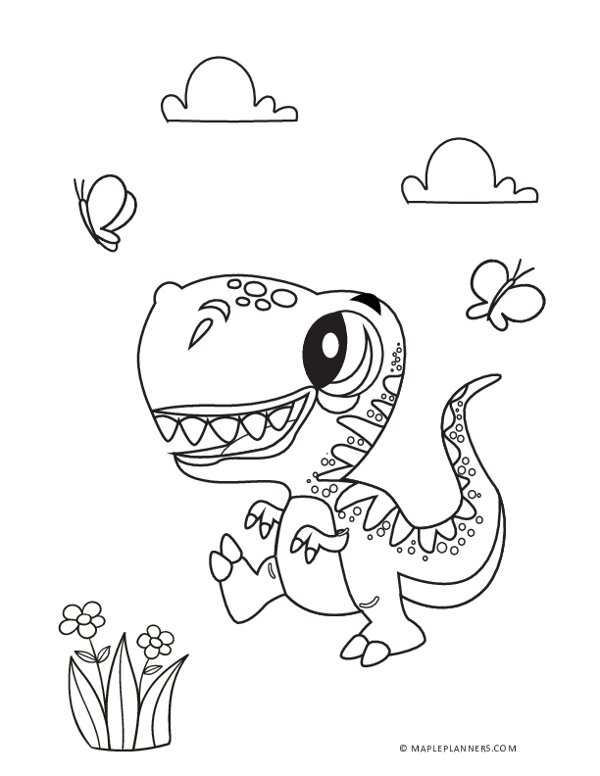 Dinosaur Coloring Pages | Free Coloring ...