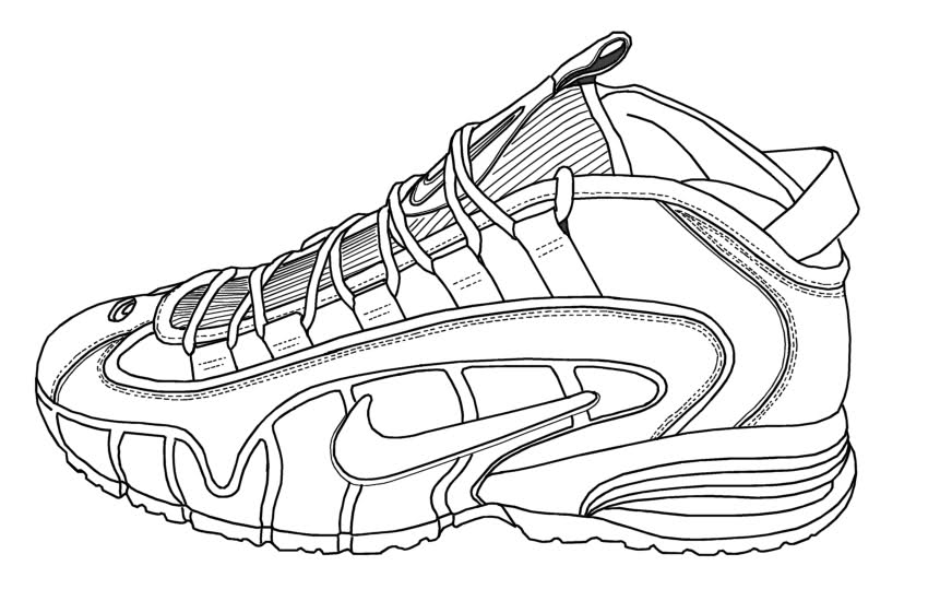 The best free Nike coloring page images. Download from 181 free ...
