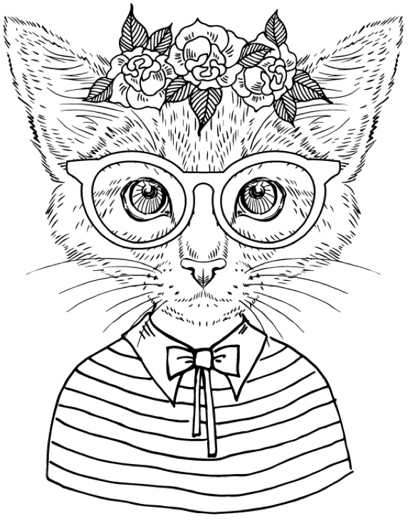 Best Coloring Books for Cat Lovers - Cleverpedia