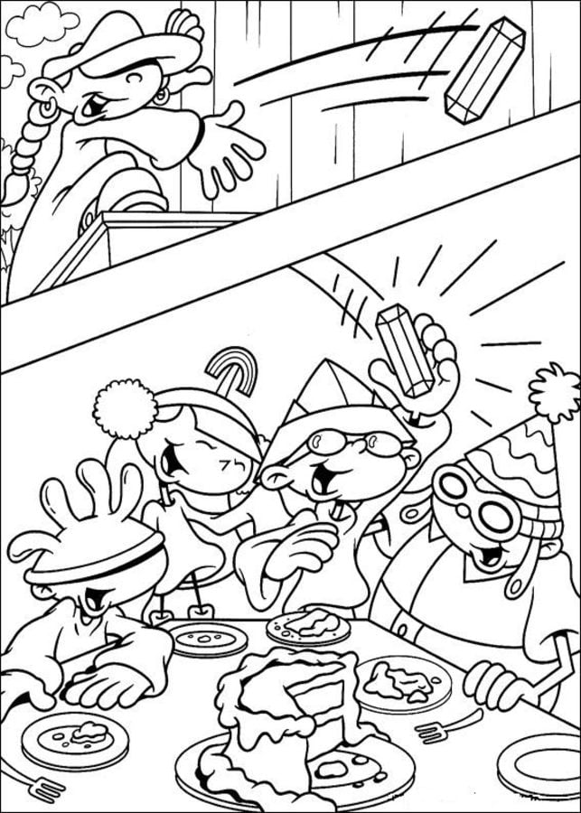 Coloring pages: Codename: Kids Next Door, printable for kids & adults, free