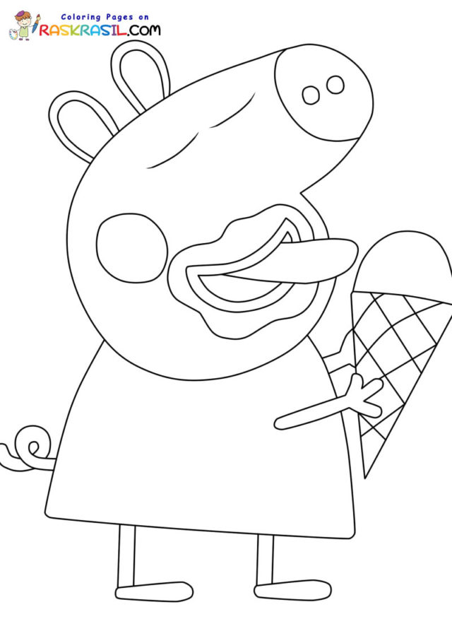 Peppa Pig Coloring Pages