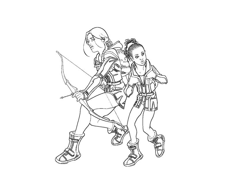 4 The Hunger Games Coloring Page | Hunger games