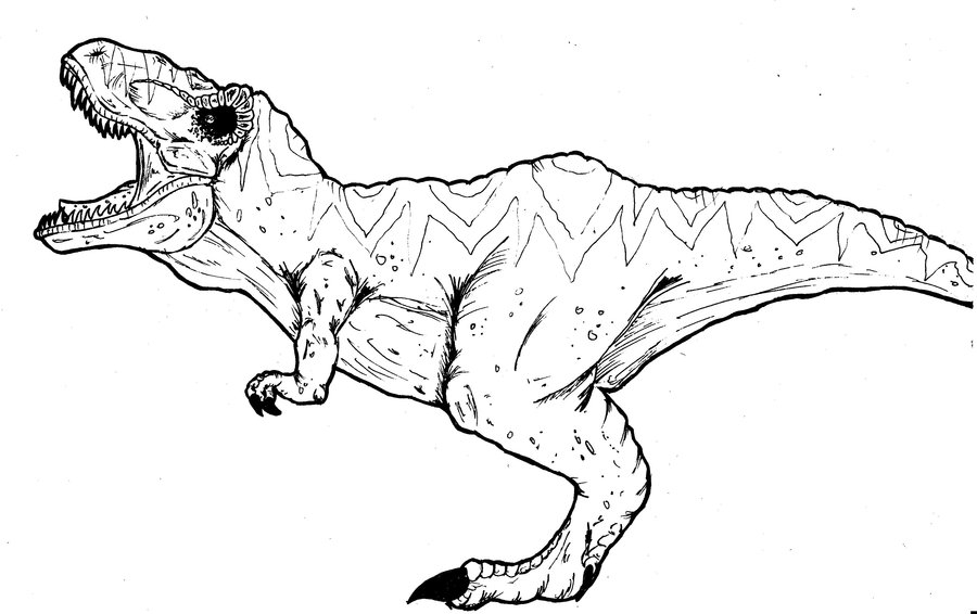 The best free Jurassic coloring page images. Download from 563 ...