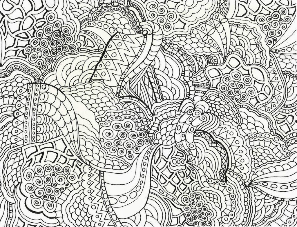 Difficult Coloring Pictures - Coloring Pages for Kids and for Adults