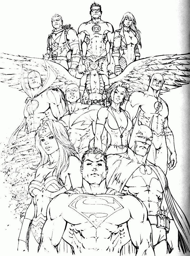 12 Pics of Hawkgirl Justice League Coloring Pages - Hawkgirl ...