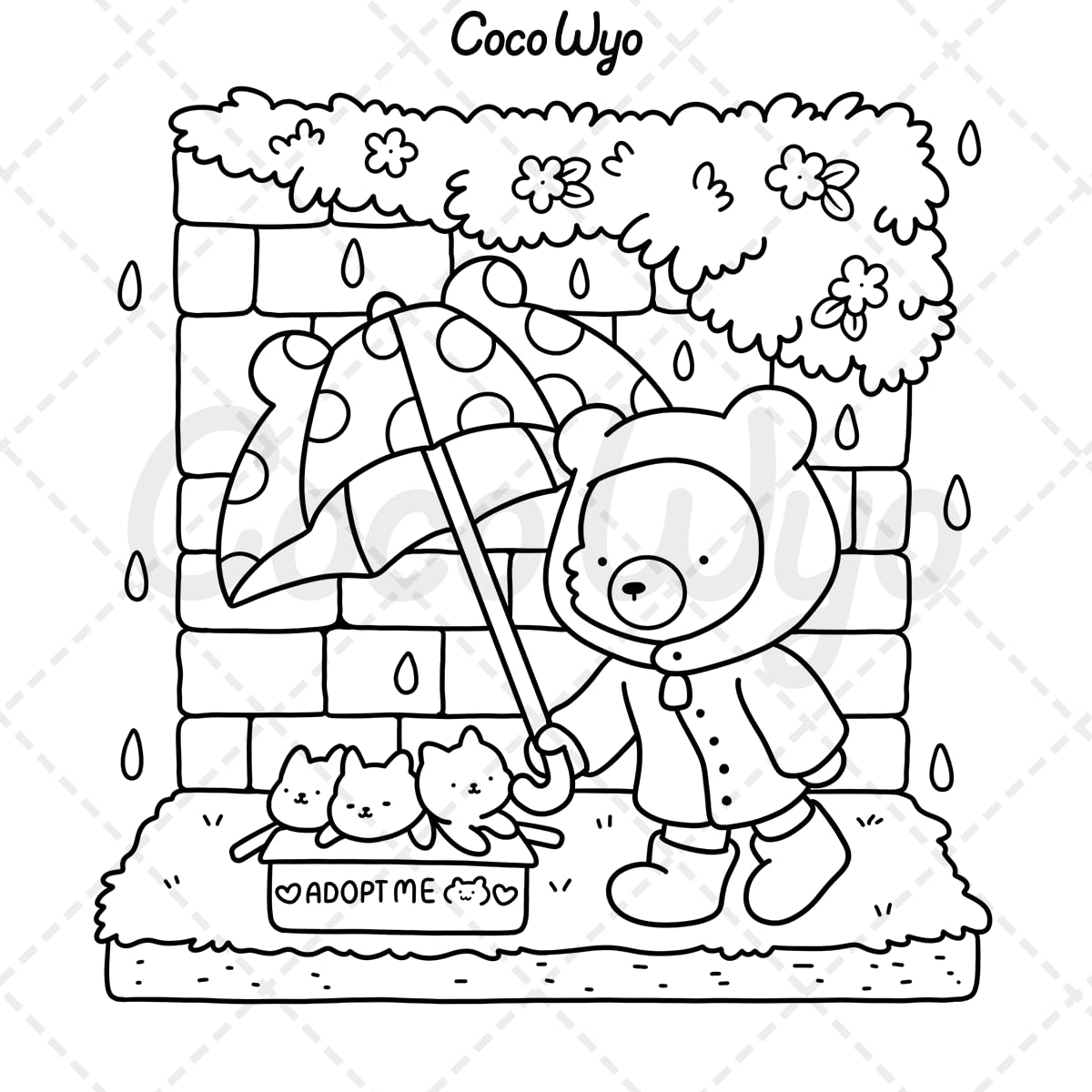 Cozy Friends Coloring Book - COCO WYO