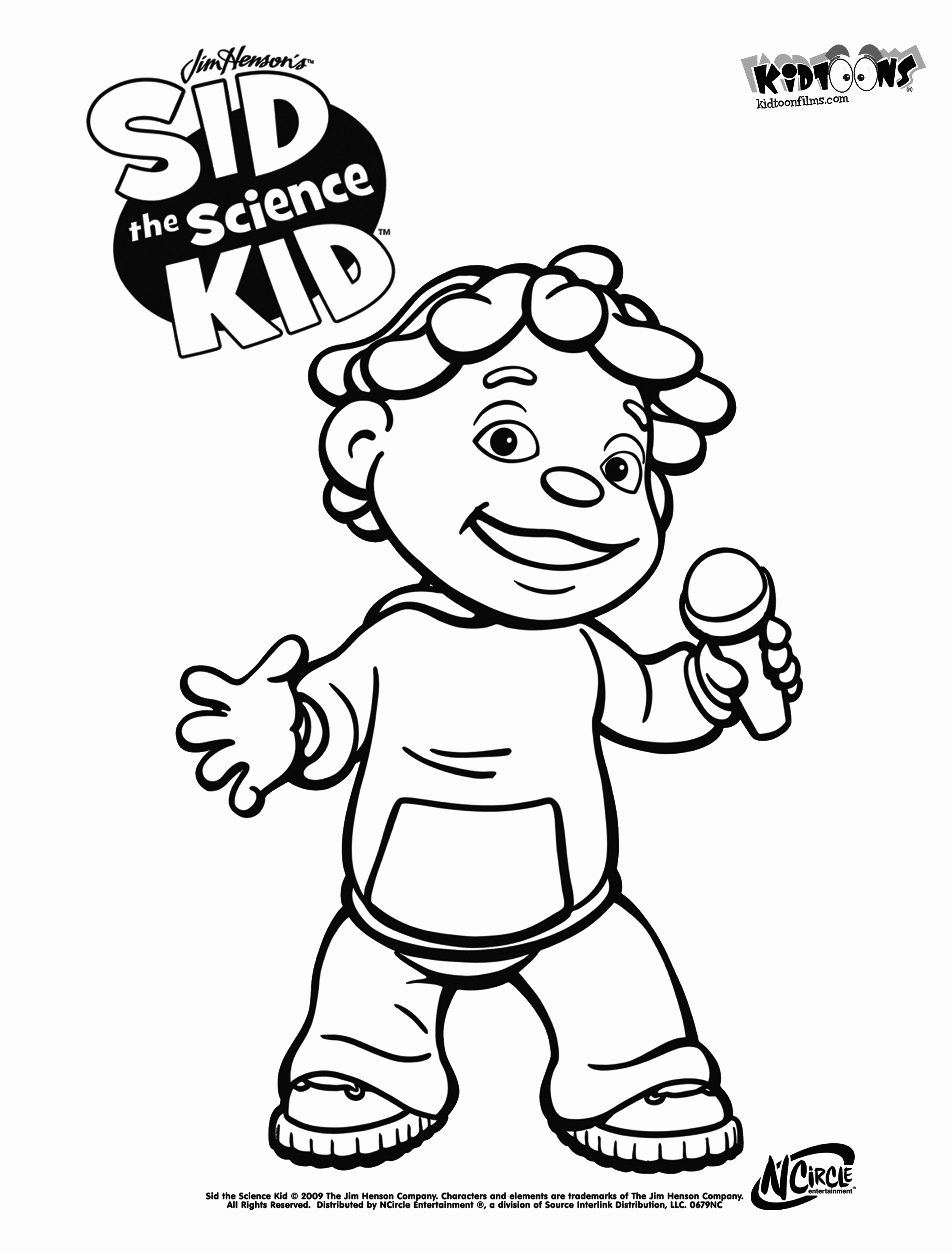 Sid the Science Kid Coloring Pages - Best Coloring Pages For Kids