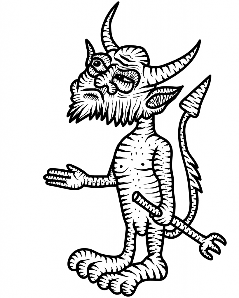 Demons & Devils Coloring Pages - Nature Coloring Pages
