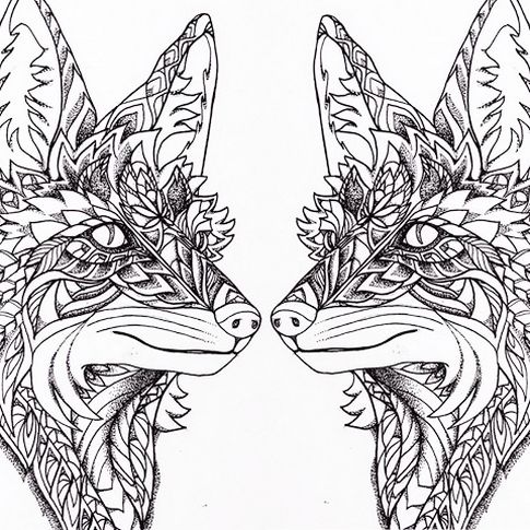 Top 9 Mandala Fox Coloring Pages - Coloring Pages