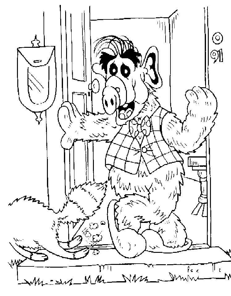 Kids-n-fun.com | 11 coloring pages of Alf