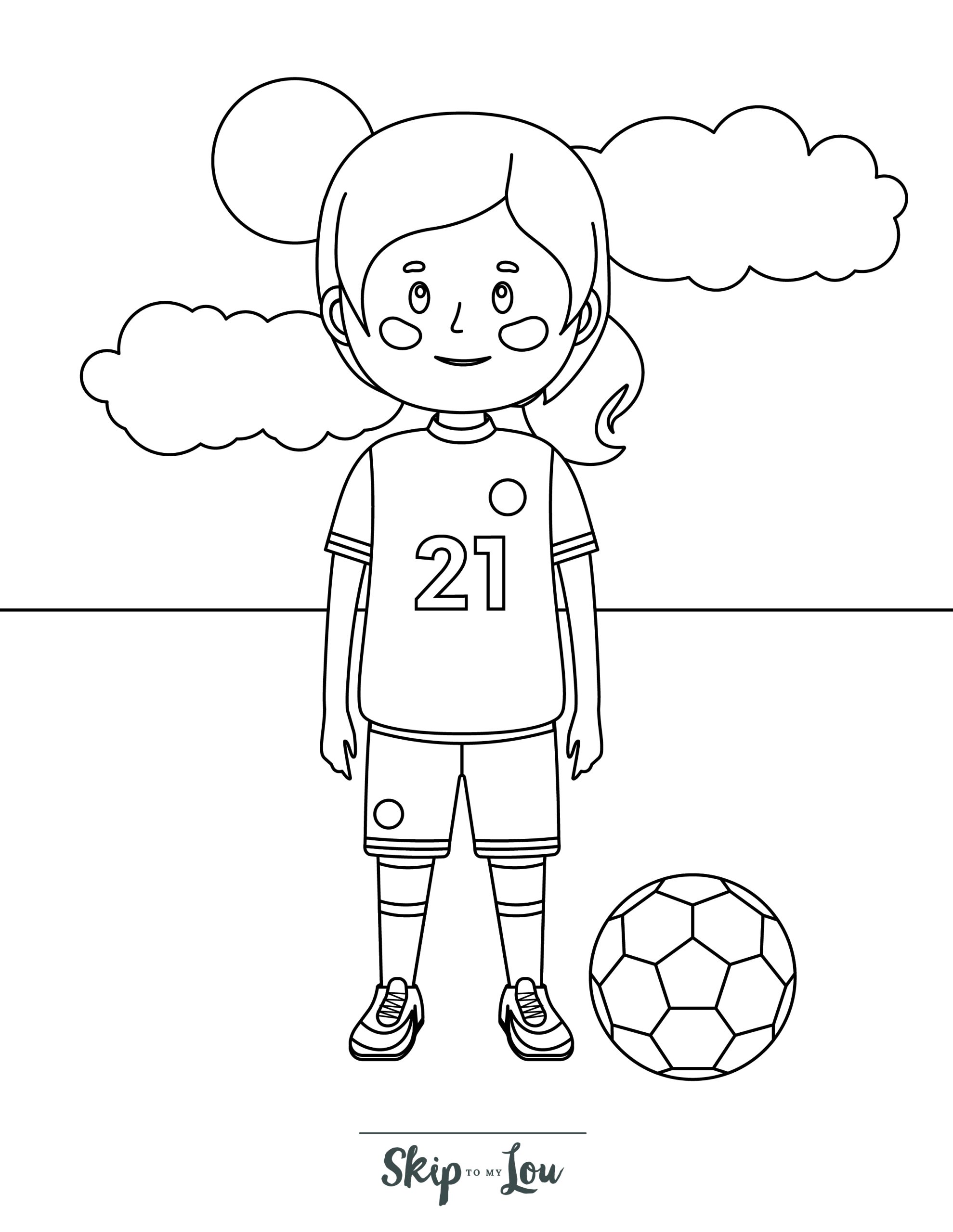 Soccer Coloring Pages - Free Printables ...