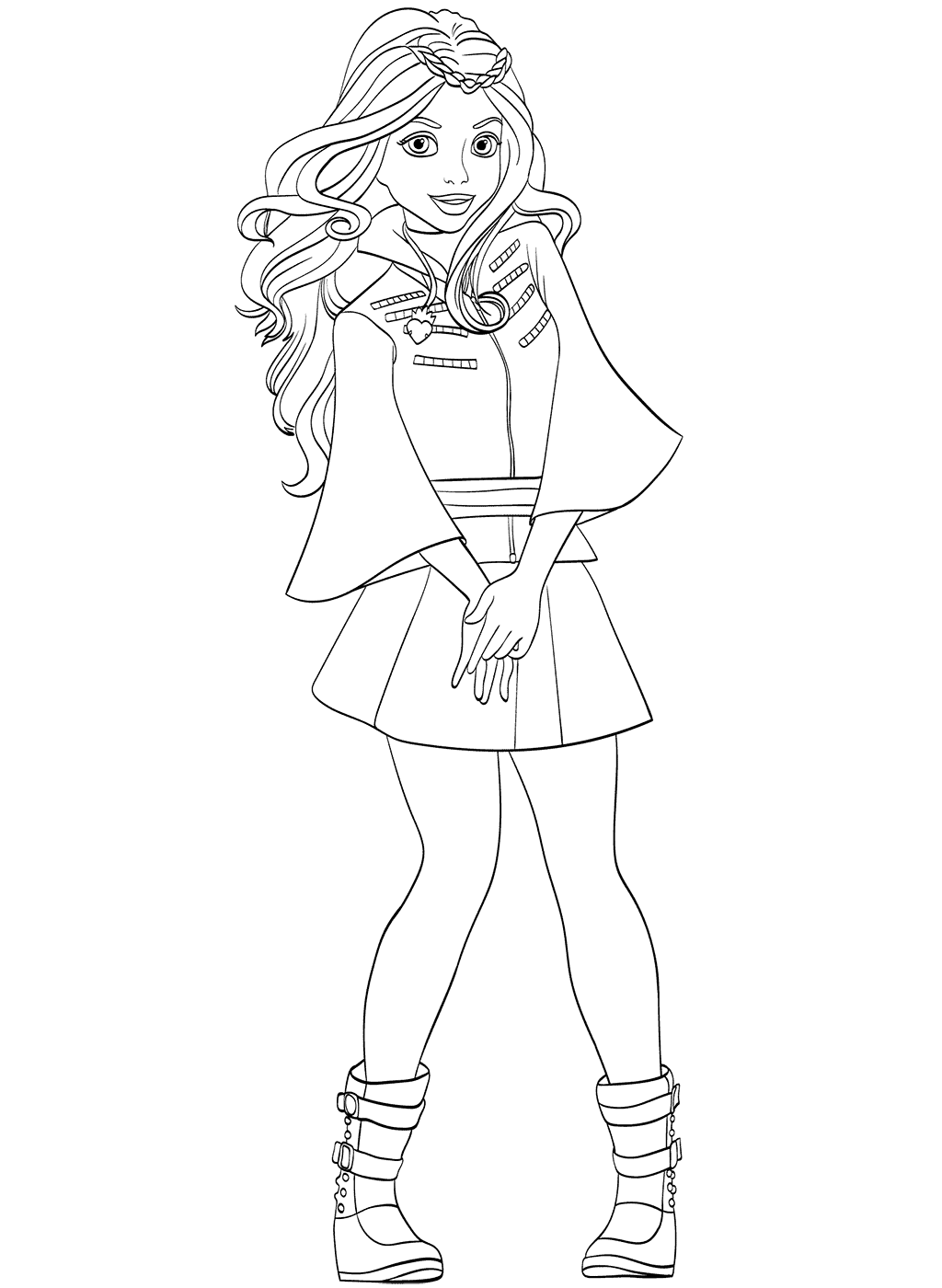 Descendants Coloring Pages Printable ...