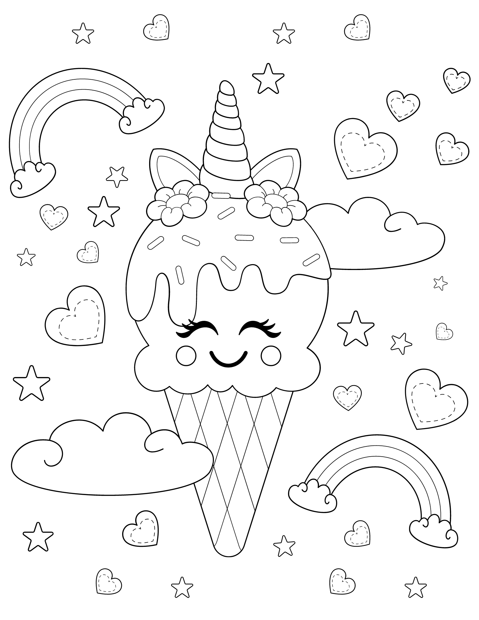 Free Printable Cute Kawaii Food ...