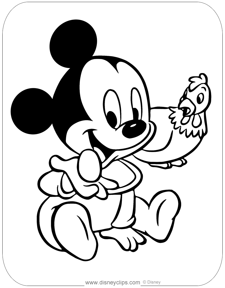 Printable Disney Babies Coloring Pages ...