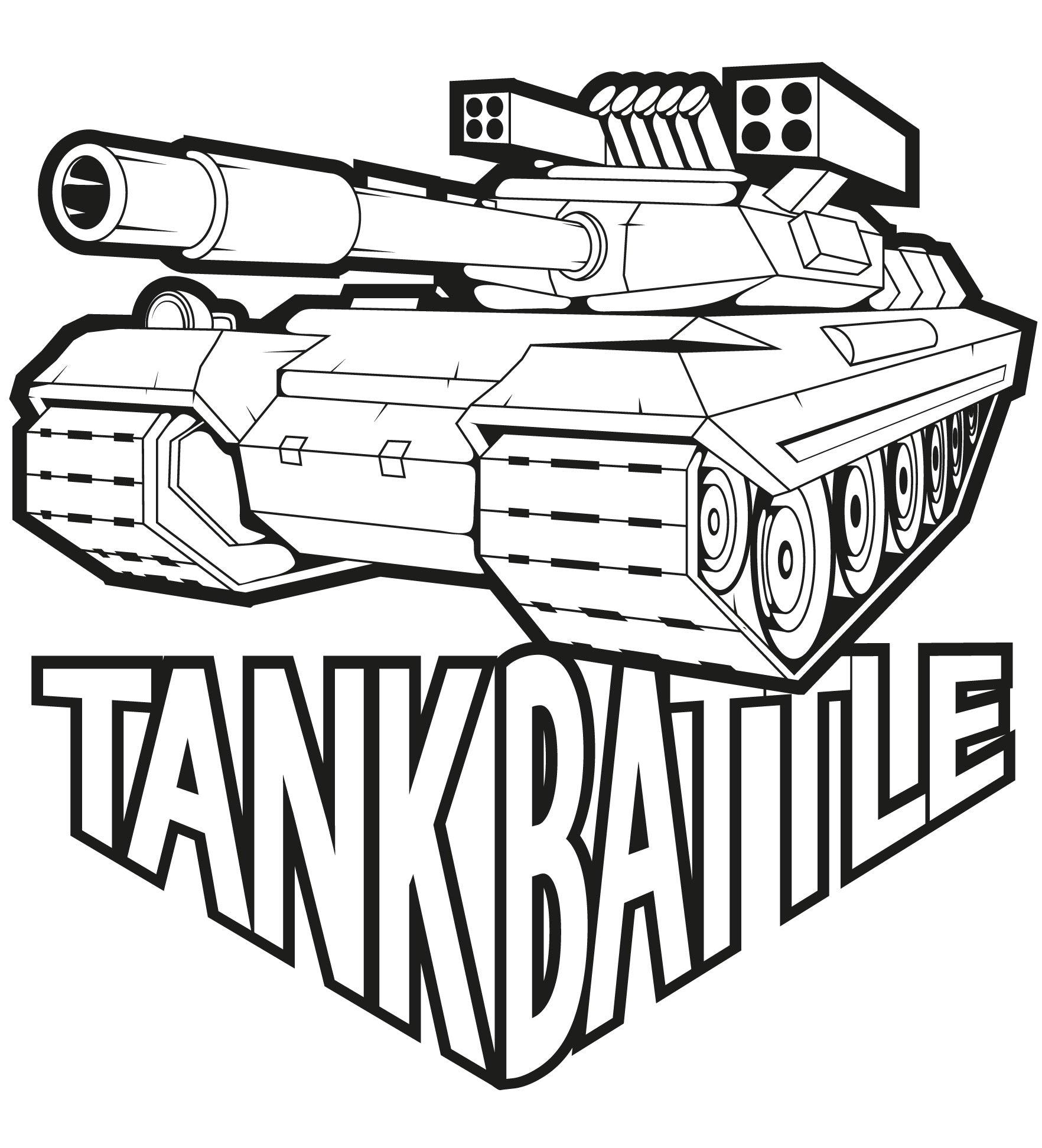 Armored Tanks - Military Theme, PDF Coloring Book For Kids – Rachel Mintz  Coloring Books