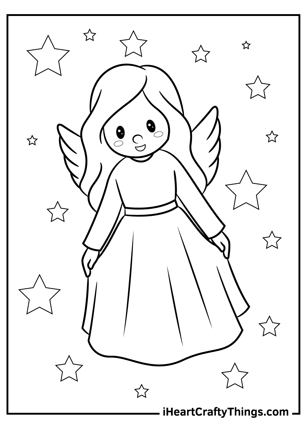 Angels Coloring Pages (Updated 2023)