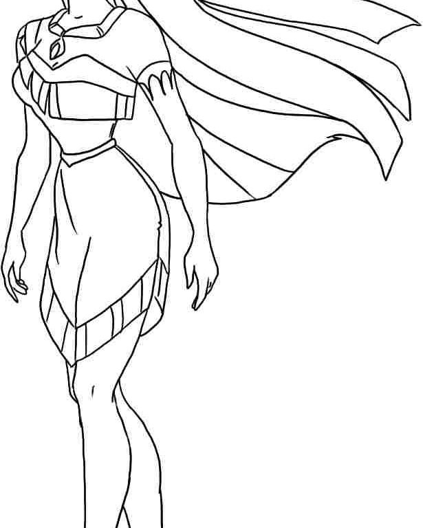 Princess Pocahontas Coloring Pages at GetDrawings.com | Free ...