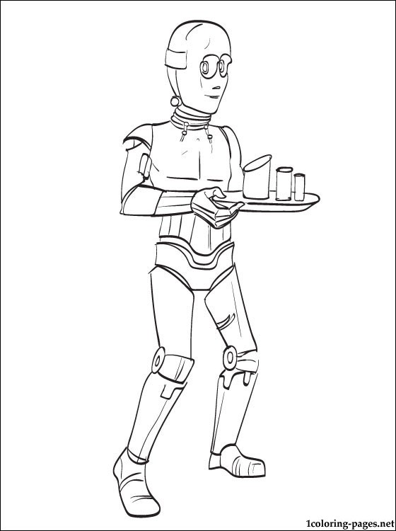 Star Wars C-3PO coloring page | Coloring pages