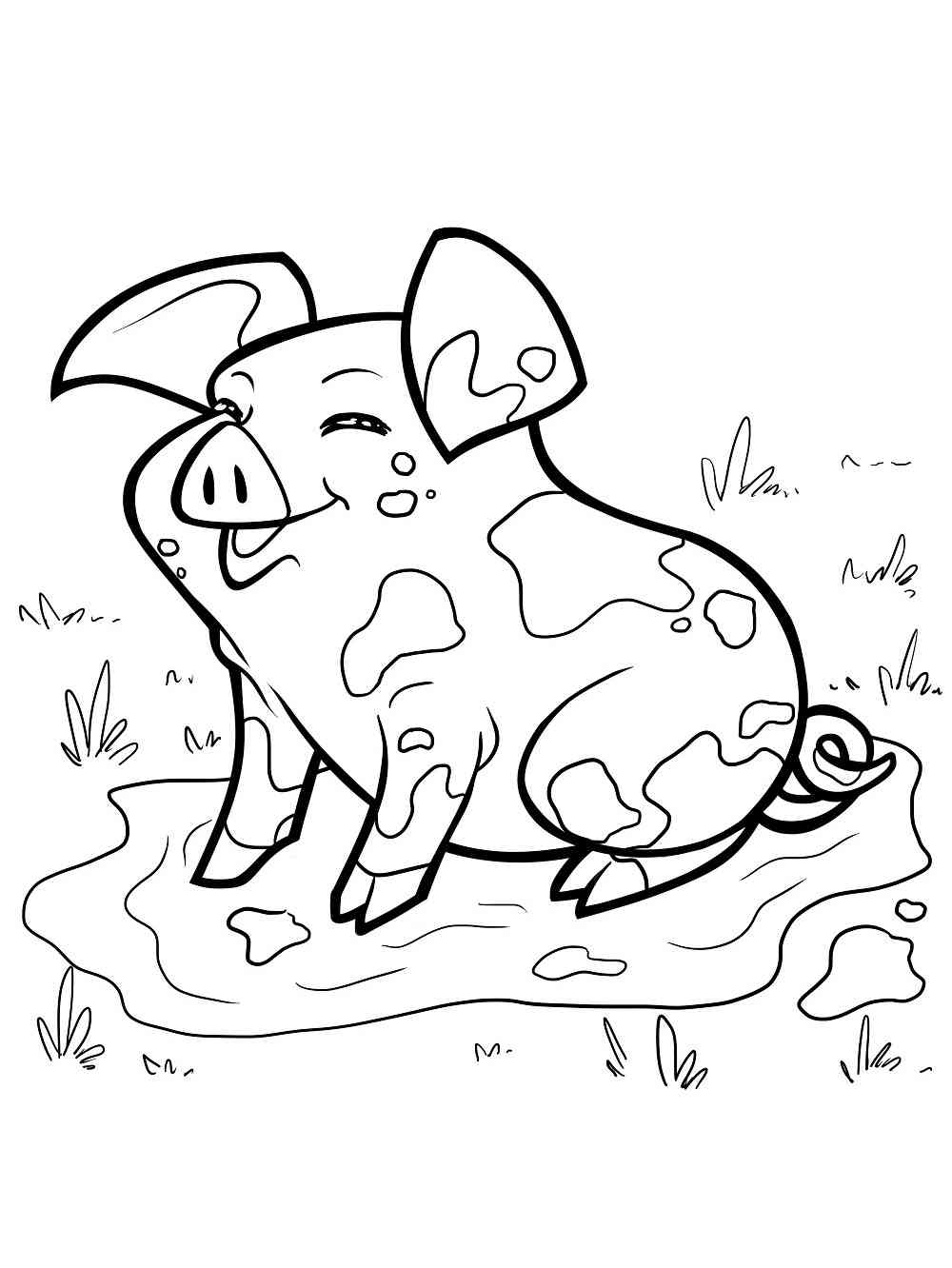 Baby Pig coloring pages