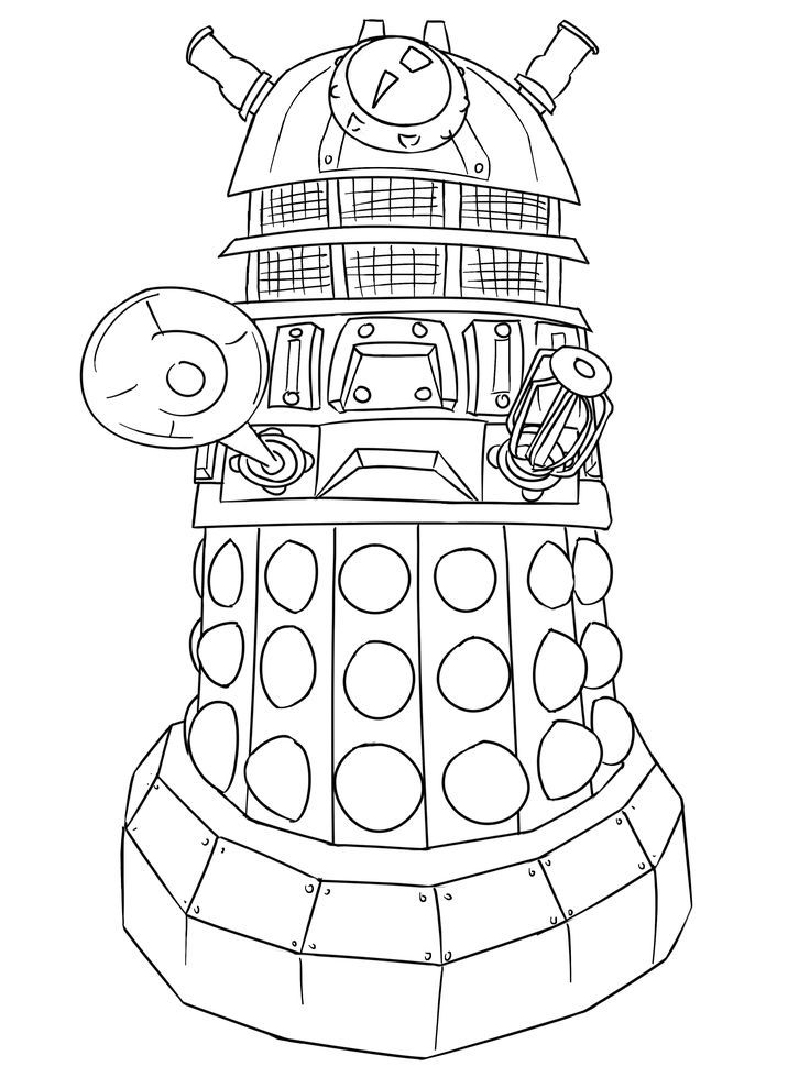 ▷ Doctor Who: Coloring Pages & Books - 100% FREE and printable!