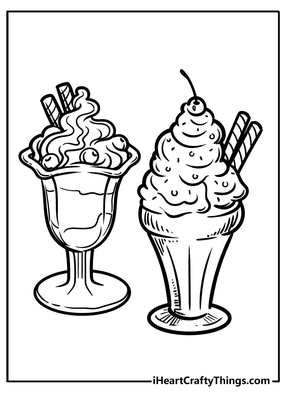 Printable Food Coloring Pages (Updated 2023)