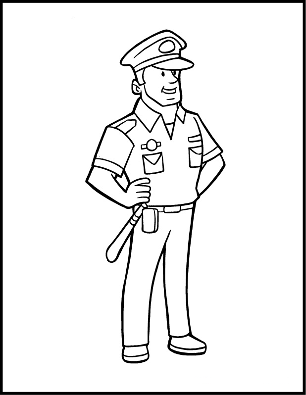 Free Police Pictures To Colour, Download Free Police Pictures To Colour png  images, Free ClipArts on Clipart Library