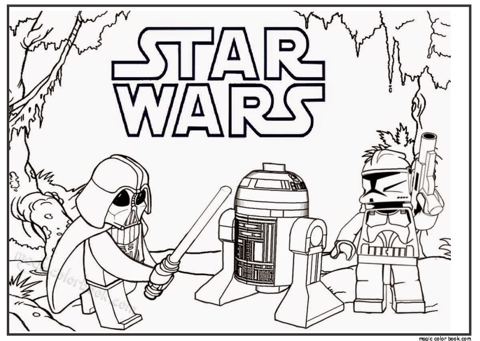 Free Printable Coloring Pages Star Wars - High Quality Coloring Pages