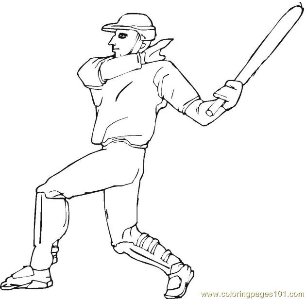 Baseball Player Coloring Pages 7 Com Coloring Page for Kids - Free Baseball  Printable Coloring Pages Online for Kids - ColoringPages101.com | Coloring  Pages for Kids