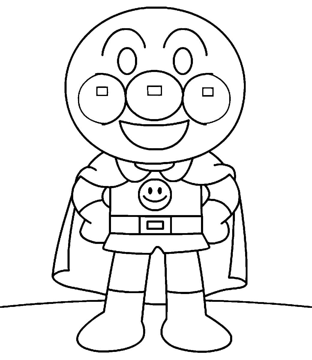 Anpanman Coloring Pages - Free Coloring Pages for Kids