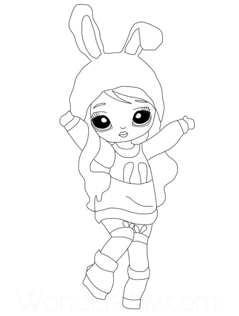Aspen Fluff Na Na Na Surprise Coloring Page - Free Printable Coloring Pages  for Kids