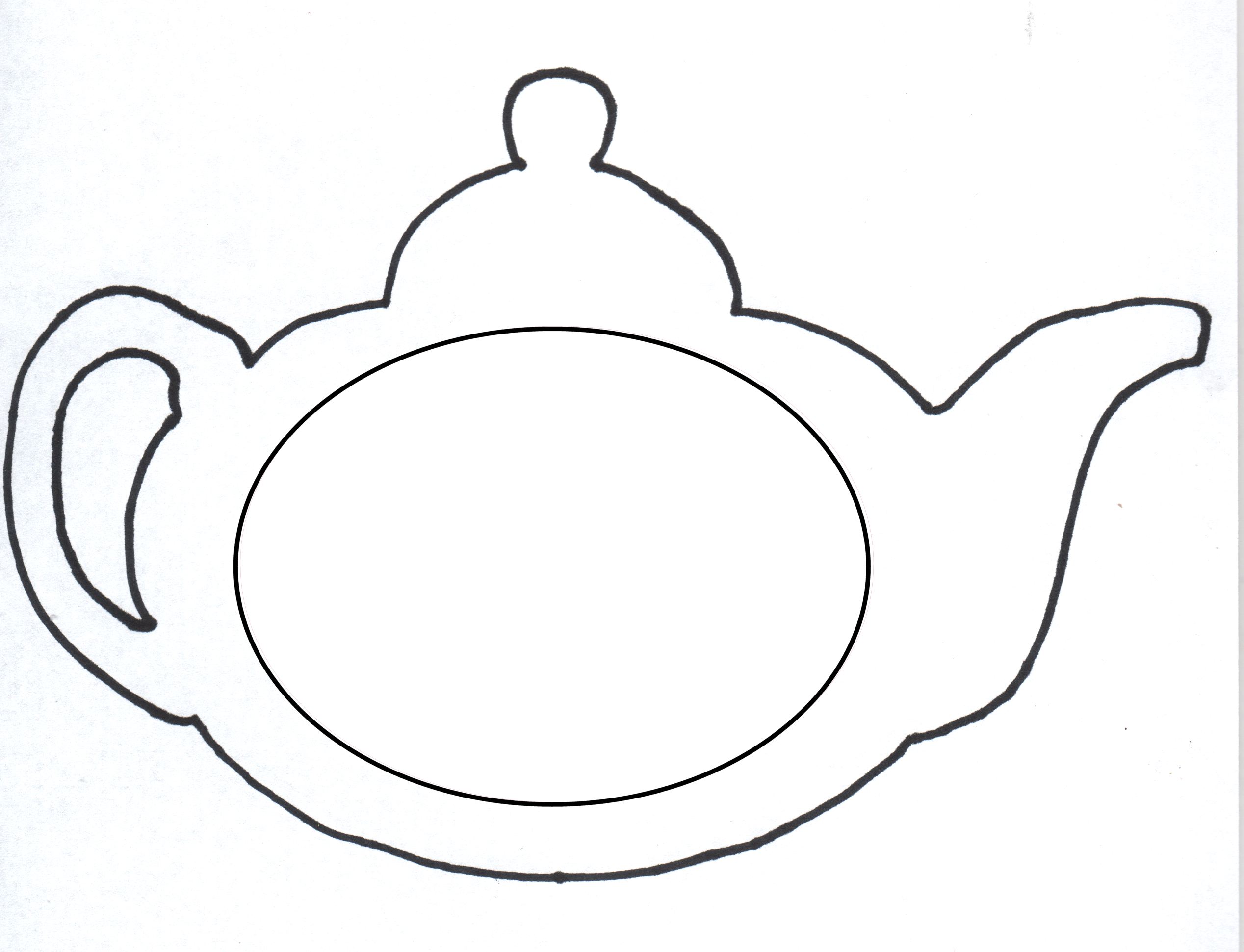 Teapot Coloring Page - ClipArt Best