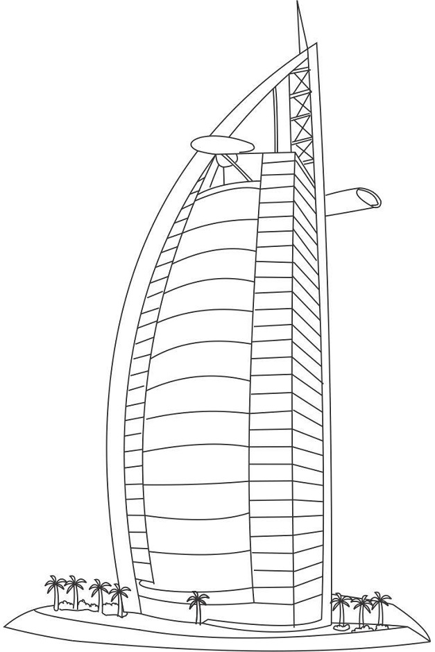 United Arab Emirates Coloring Pages - Free Printable Coloring Pages for Kids