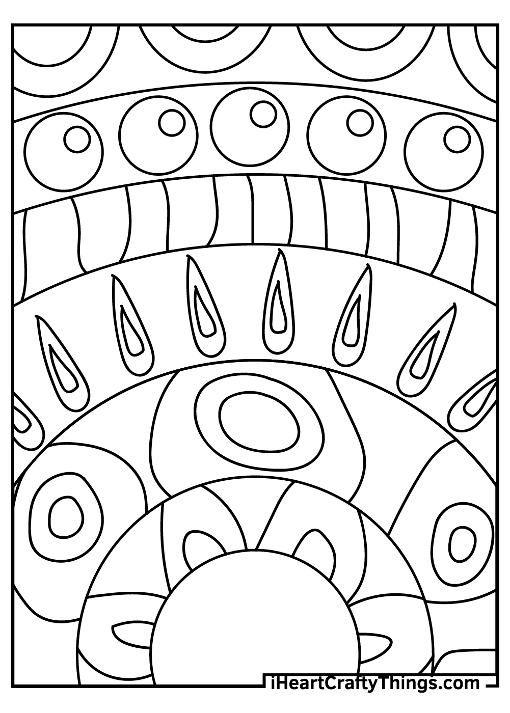 Abstract Coloring Pages (Updated 2023)