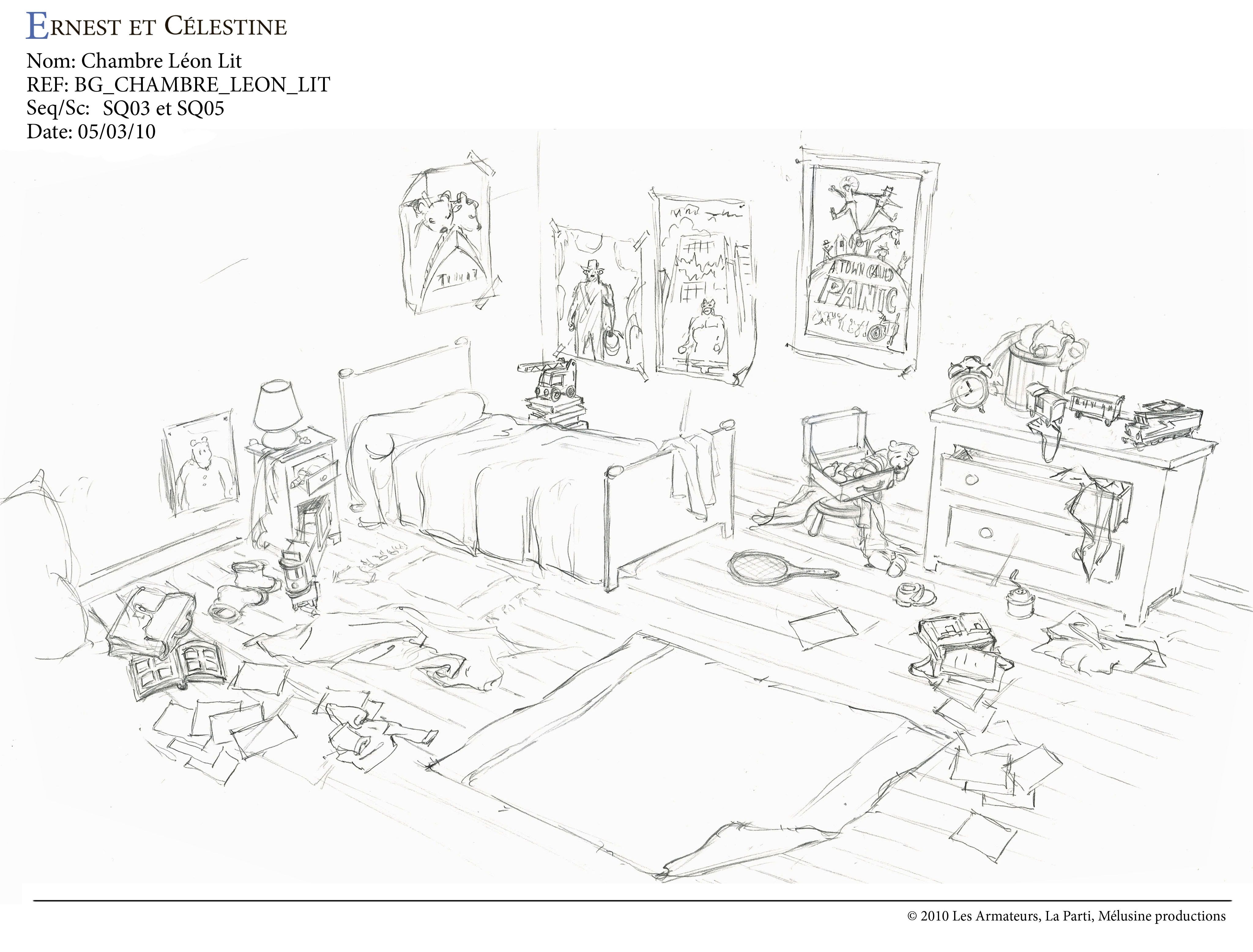 free ernest celestine color pages