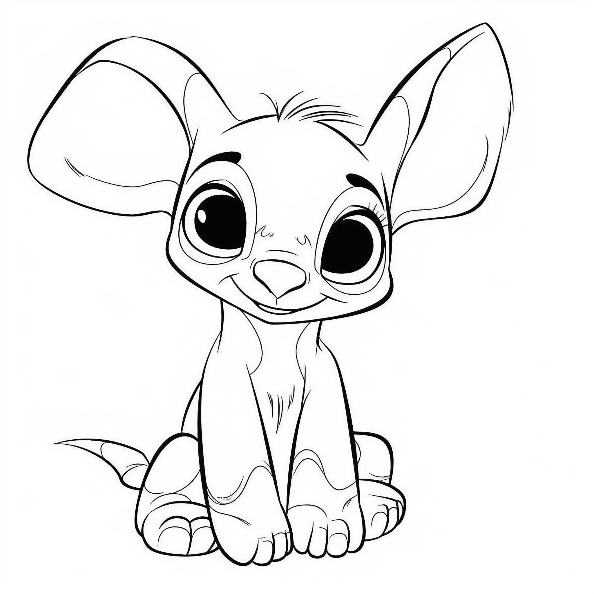 30 Stitch Coloring Pages for Free and ...
